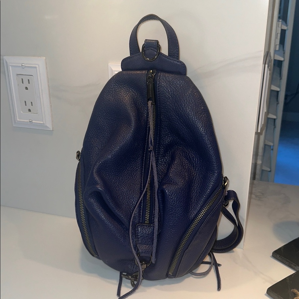 Rebecca Minkoff Navy Backpack